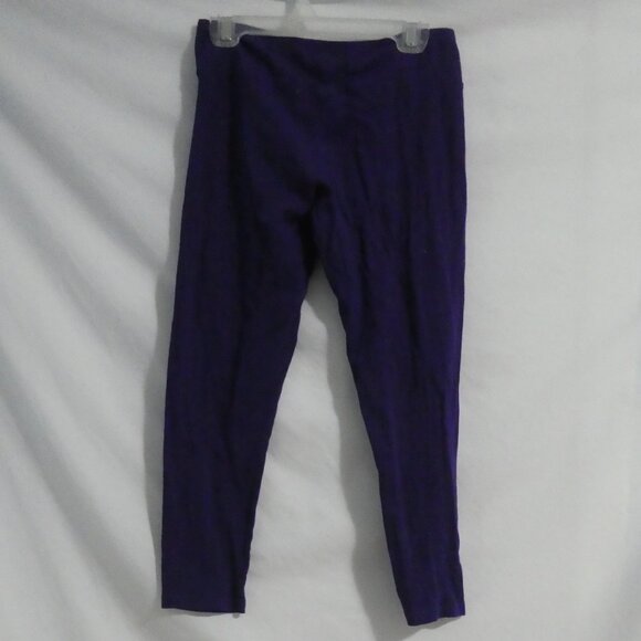 Kids Violet Purple Leggings In Excellent Condition | Stretchy Waistband - Picture 2 of 14